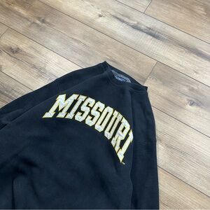 Vintage 90’s Steve & Barry’s Missouri Tigers Mizzou Crewneck Sweatshirt